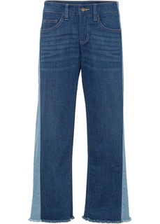 Кюлоты джинсовые со швами Bonprix