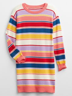 Платье вязаное в полоску GAP