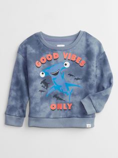 Свитшот с принтом GAP