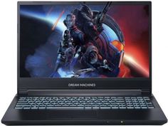 Ноутбук Dream Machines RG3060-15RU28 i7 11800H/16GB/1TB SSD/noDVD/GeForce RTX3060(6GB)/15.6&quot; FHD/240Hz/Cam/BT/WiFi/noOS