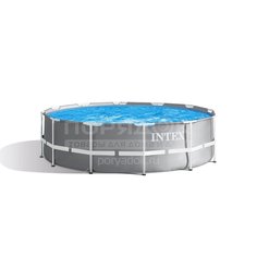 Бассейн каркасный Intex, 366х99 см, Prism Frame, 26716NP, фильтр-насос, лестница, 8592 л