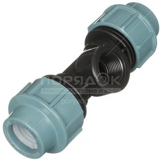 ПНД тройник d25х3/4", резьба внутренняя, STR СТР