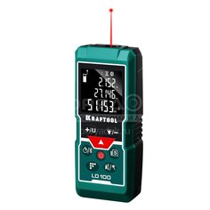 Дальномер лазерный, 0.05-100 м, Kraftool, LD-100, 34765