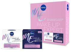 Подарочный набор Nivea Make up expert: крем-основа под макияж, 50мл + тающая ночная маска, 50мл