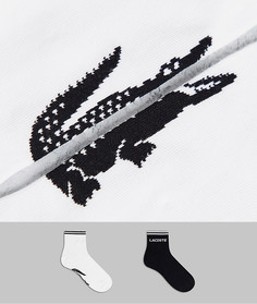 Набор из 2 пар носков до щиколотки Lacoste Sport-Черный цвет