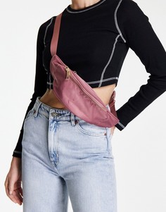 Розовато-лиловая сумка-кошелек на пояс ASOS DESIGN-Розовый цвет