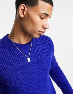 Темно-синий трикотажный джемпер Ted Baker