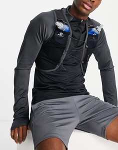 Черный жилет с объемным уплотнителем Salomon Active Skin 4 Set-Черный цвет