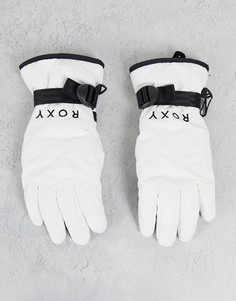 Белые перчатки Roxy Jetty-Белый