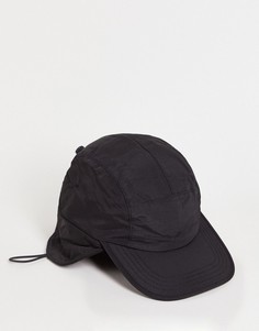 Черная кепка со светоотражающим принтом Bolongaro Trevor Sports-Черный