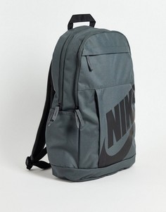 Серый рюкзак с черными элементами Nike Elemental