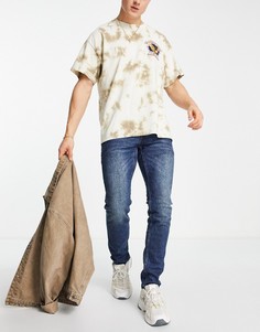 Черные зауженные джинсы WeSC Alessandro-Черный