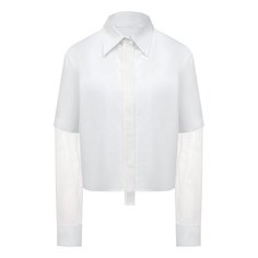 Хлопковая рубашка Helmut Lang