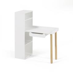 Письменный стол dorotea (la forma) белый 70x80x31 см.