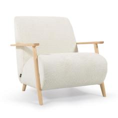 Кресло meghan (la forma) белый 83x78x77 см.