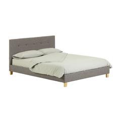 Кровать natuse (la forma) серый 162x100x205 см.