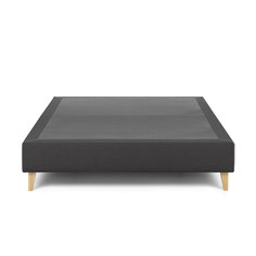 Кровать nikos 140 (la forma) серый 140x36x190 см.