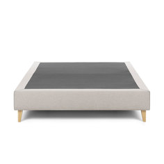 Кровать nikos 150 (la forma) серый 150x36x190 см.