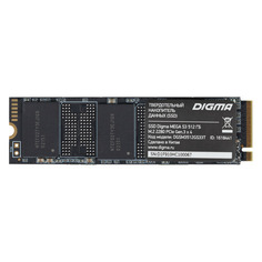 SSD накопитель Digma Mega S3 DGSM3512GS33T 512ГБ, M.2 2280, PCI-E x4, NVMe, rtl