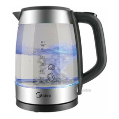 Чайник электрический Midea MK-8008, 2200Вт, прозрачный