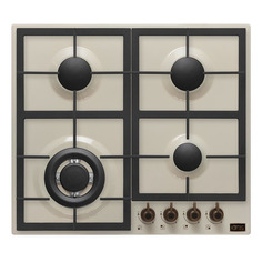 Варочная панель Korting HG 665 CTRB, независимая, слоновая кость