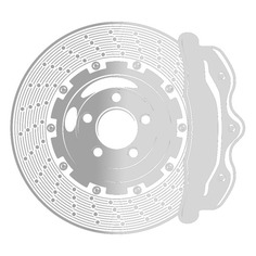 Тормозной диск УАЗ 316000350107602, передний