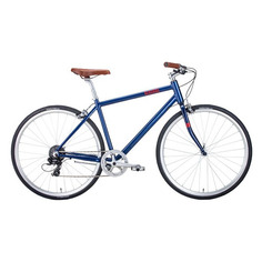 Велосипед BEARBIKE Marsel (2021), городской (взрослый), рама 19", колеса 28", синий, 10.5кг [1bkb1c388t02]