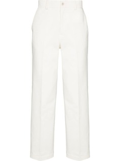 Alexander McQueen широкие брюки строгого кроя