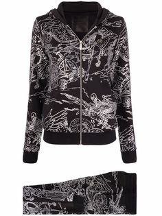 Philipp Plein спортивный костюм Stones Skeleton