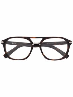 Dior Eyewear очки-авиаторы черепаховой расцветки