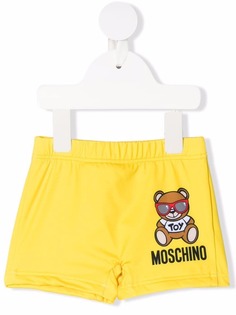 Moschino Kids плавки-шорты с принтом