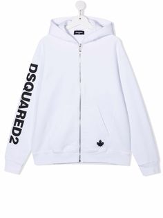 Dsquared2 Kids худи на молнии с логотипом