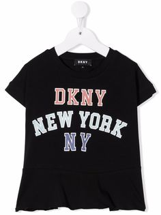 Dkny Kids футболка с логотипом