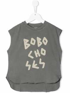 Bobo Choses футболка без рукавов с логотипом