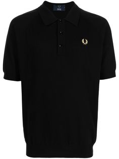 FRED PERRY рубашка поло с вышитым логотипом