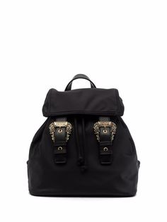 Versace Jeans Couture маленький рюкзак с пряжкой Barocco