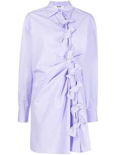MSGM платье мини с бантом