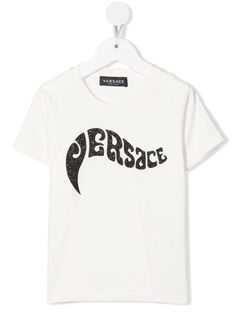 Versace Kids футболка с логотипом