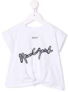 Dkny Kids футболка с логотипом