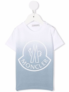 Moncler Enfant футболка с логотипом