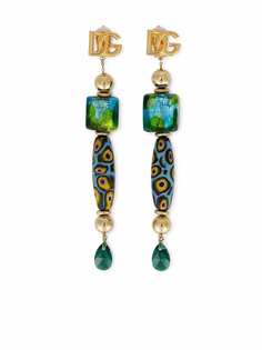 Dolce & Gabbana серьги-клипсы с бусинами