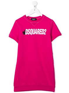 Dsquared2 Kids платье-футболка с логотипом