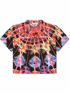 Dolce & Gabbana Kids рубашка Luminarie с графичным принтом