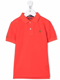 Ralph Lauren Kids рубашка поло с вышитым логотипом