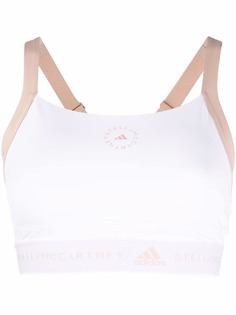 adidas by Stella McCartney топ с логотипом