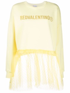 RED Valentino толстовка с логотипом