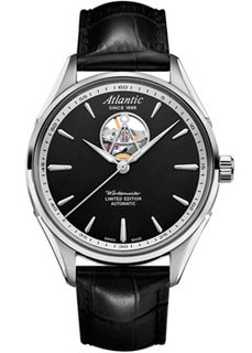 Швейцарские наручные мужские часы Atlantic 52780.41.61. Коллекция Worldmaster