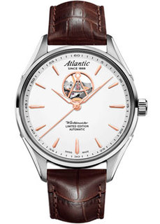 Швейцарские наручные мужские часы Atlantic 52780.41.21R. Коллекция Worldmaster