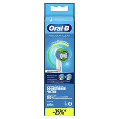 Насадки для электрических зубных щеток насадка для зубной щетки ORAL-B EB20RB Precision Clean 4шт