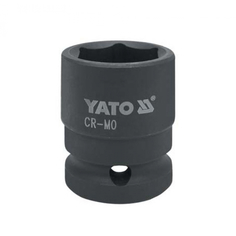 Короткая ударная шестигранная головка торцевая YATO